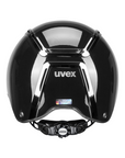 UVEX Exxeed Shiny Chrome Helmet, Black Glossy