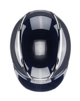 UVEX Exxeed Shiny Chrome Helmet, Navy Glossy