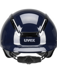 UVEX Exxeed Shiny Chrome Helmet, Navy Glossy