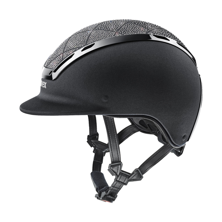 UVEX Exxeed Flash Helmet, Satin Black