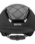 UVEX Exxeed Flash Helmet, Satin Black