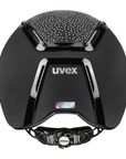 UVEX Exxeed Flash Helmet, Satin Black