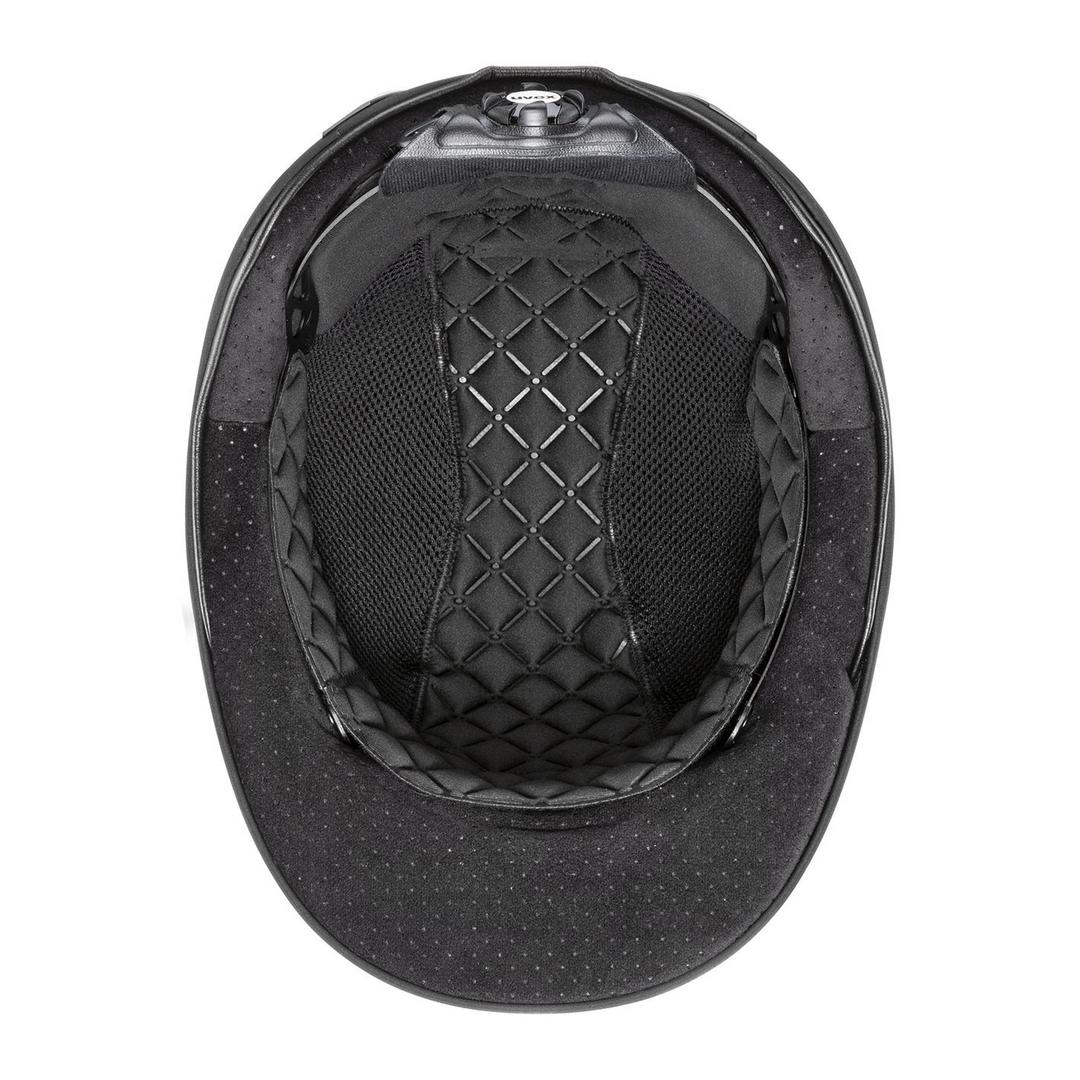 UVEX Exxeed Flash Helmet, Satin Black