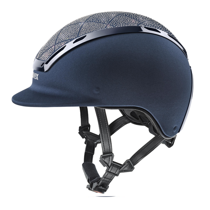 UVEX Exxeed Flash Helmet, Satin Navy