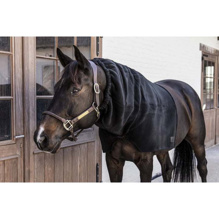 Kentucky Horsewear Heavy Fleece Horse Scarf, Black
