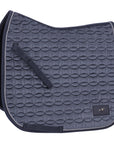 Schockemohle Velvet Balance Dressage Saddle Pad, Slate Gray