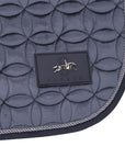 Schockemohle Velvet Balance Dressage Saddle Pad, Slate Gray