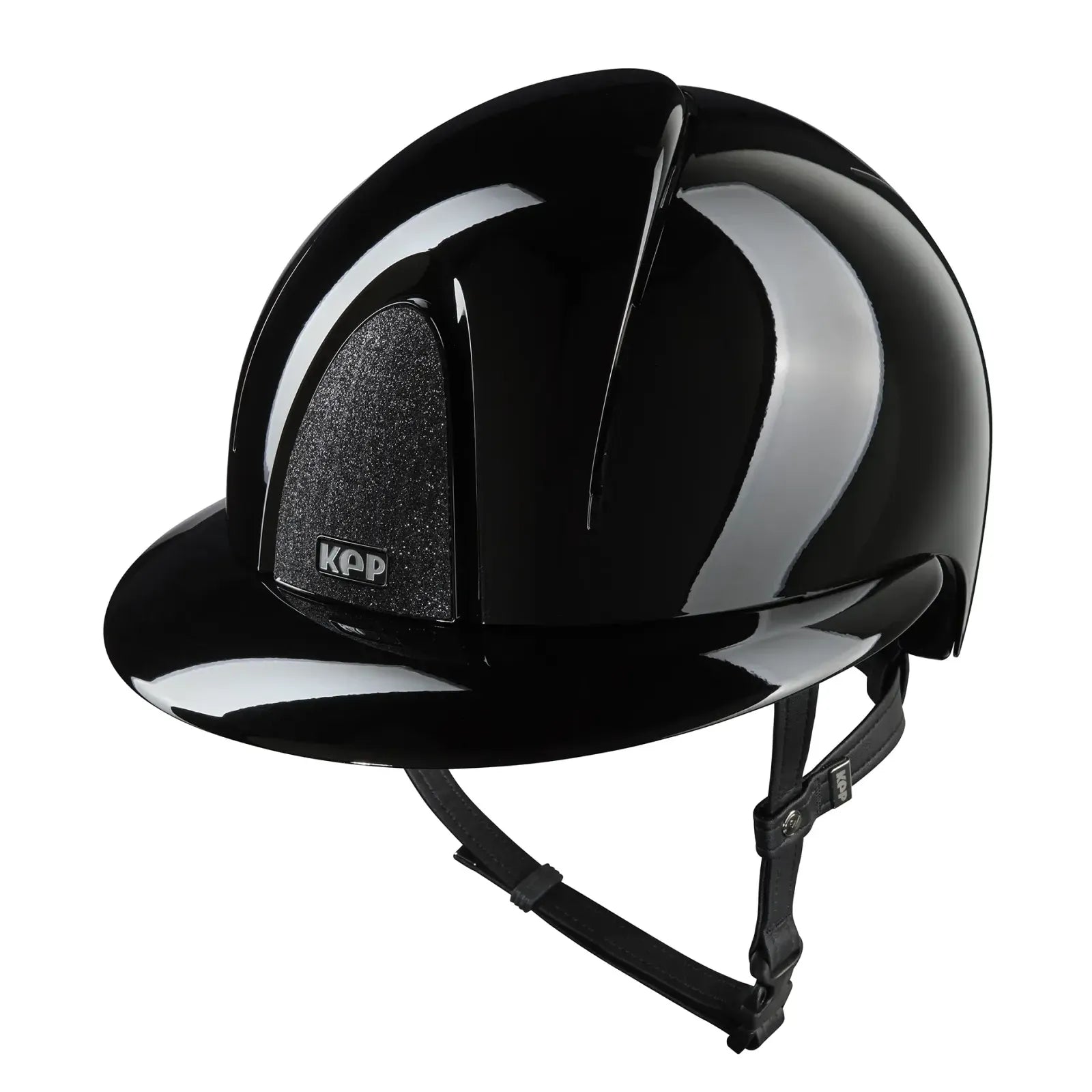 KEP Smart Nova Black Helmet with polo visor
