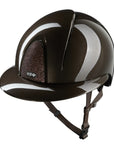 KEP Italia Smart Nova Helmet Metal Polish Polo Visor, Star Brown