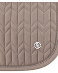 BR Equestrian Saddle Pad Djill General Purpose, Taupe Gray