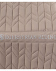 BR Equestrian Saddle Pad Djill General Purpose, Taupe Gray