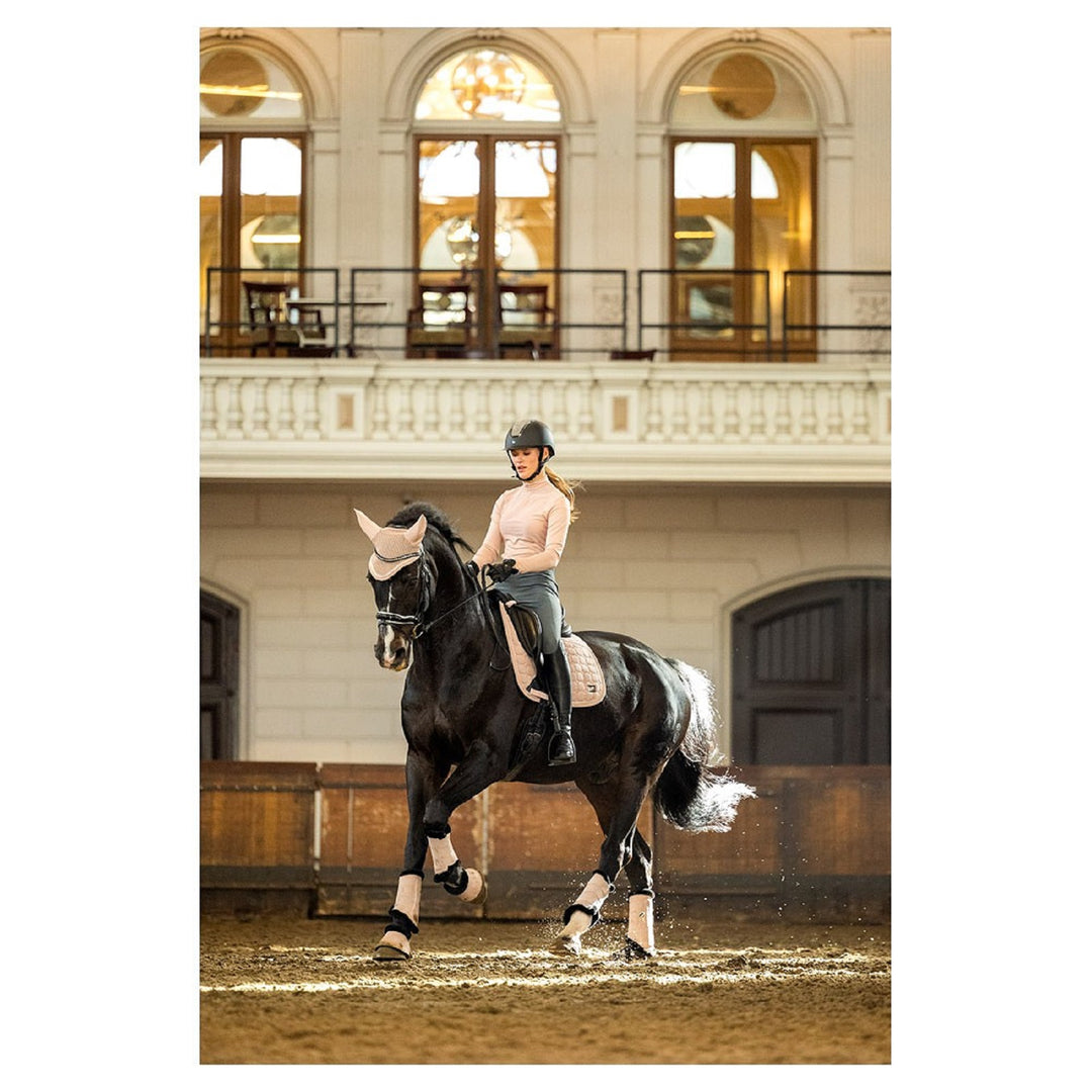 BR Equestrian Dressage Saddle Pad Deliz, Adobe Rose