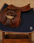 Sixteen Cypress Daily Sport Jump Saddle Pad, Navy