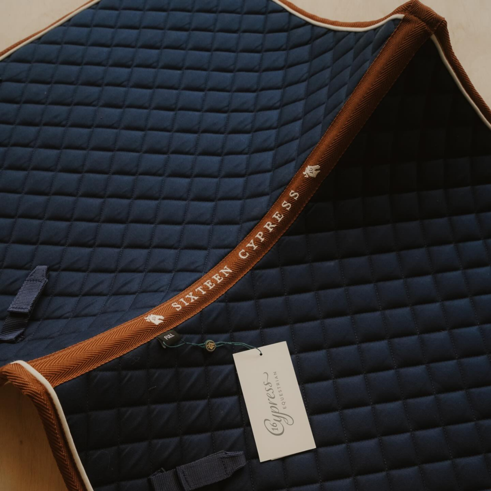 Sixteen Cypress Daily Sport Jump Saddle Pad, Navy