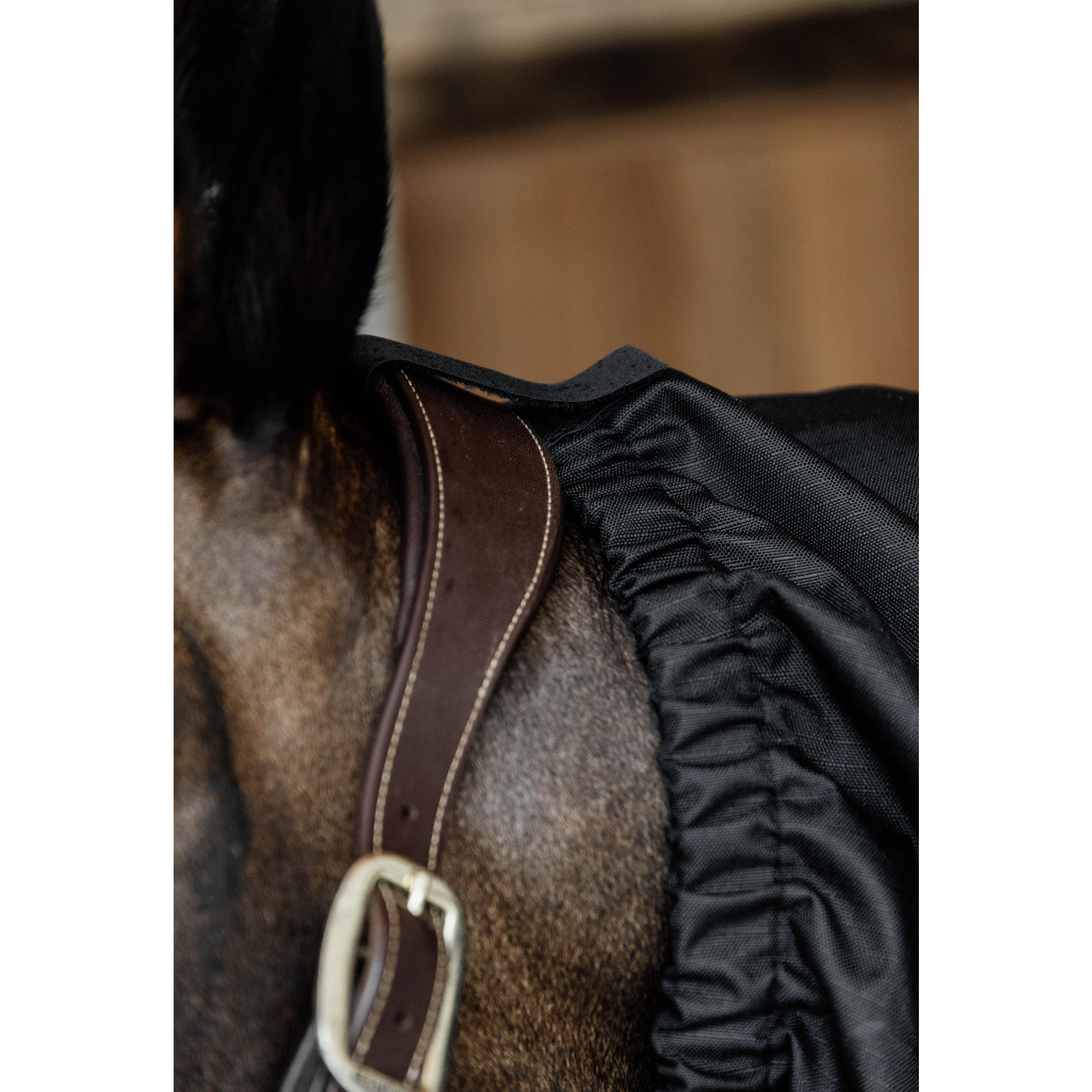 Kentucky Horsewear Waterproof Horse Scarf, Black