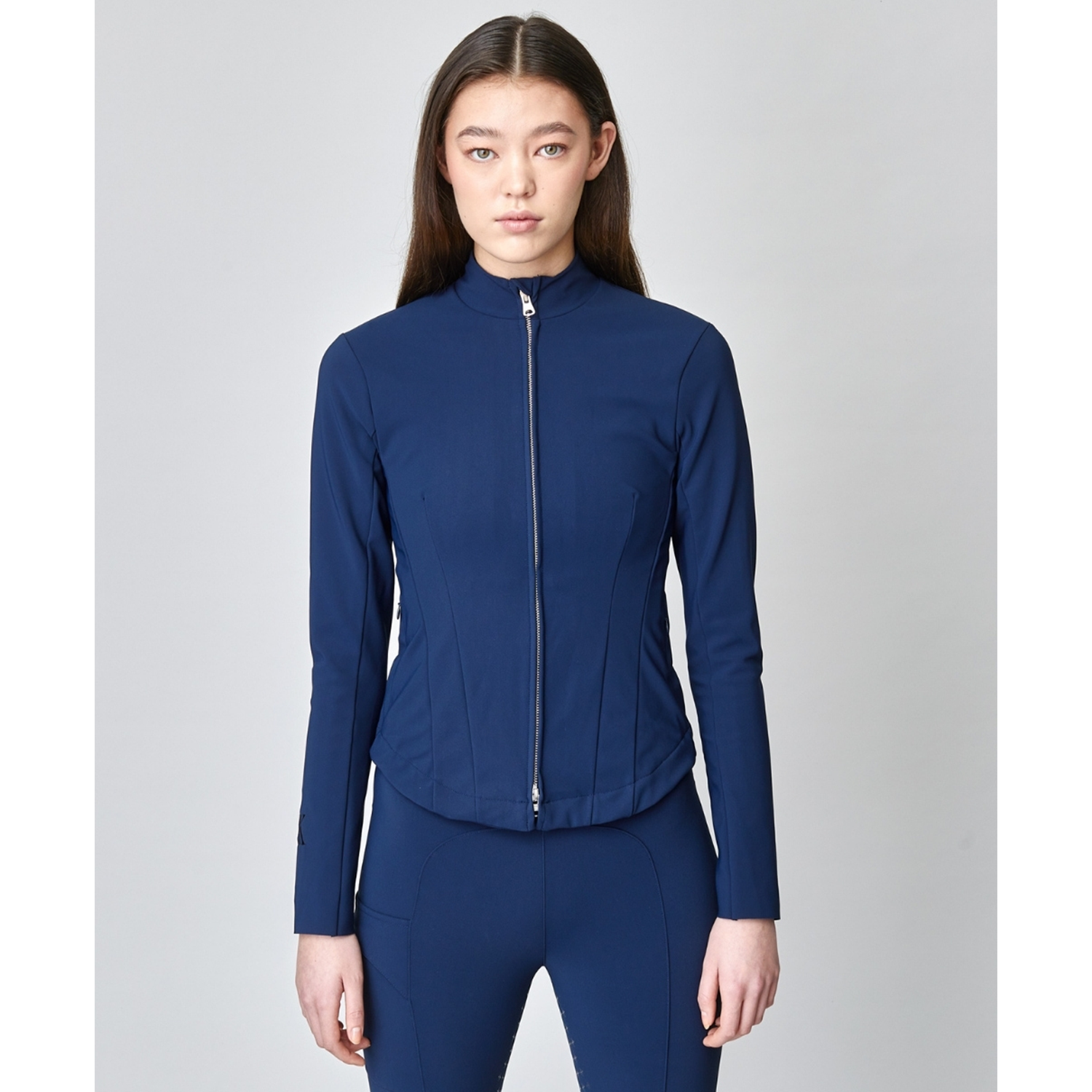 Yagya Signature Riding Jacket, Navy