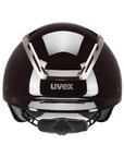 UVEX Exxeed Shiny Chrome Helmet, Mocca Glossy