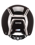 UVEX Exxeed Shiny Chrome Helmet, Mocca Glossy