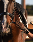 Sixteen Cypress Riding Gloves, Tobacco