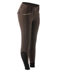 Equinavia Madeleine Womens Knee Patch Breeches, Earth Brown