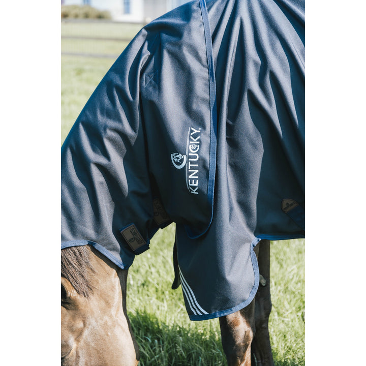 Kentucky Horsewear Turnout Rug All Weather Waterproof Comfort, 0g, Navy