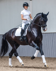 LeMieux Cotton Dressage Saddle Pad, White