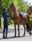 LeMieux Cotton Close Contact Saddle Pad, Navy