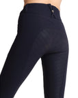 Montar Megan Yati High Rise Full Grip Breeches V2, Dark Navy