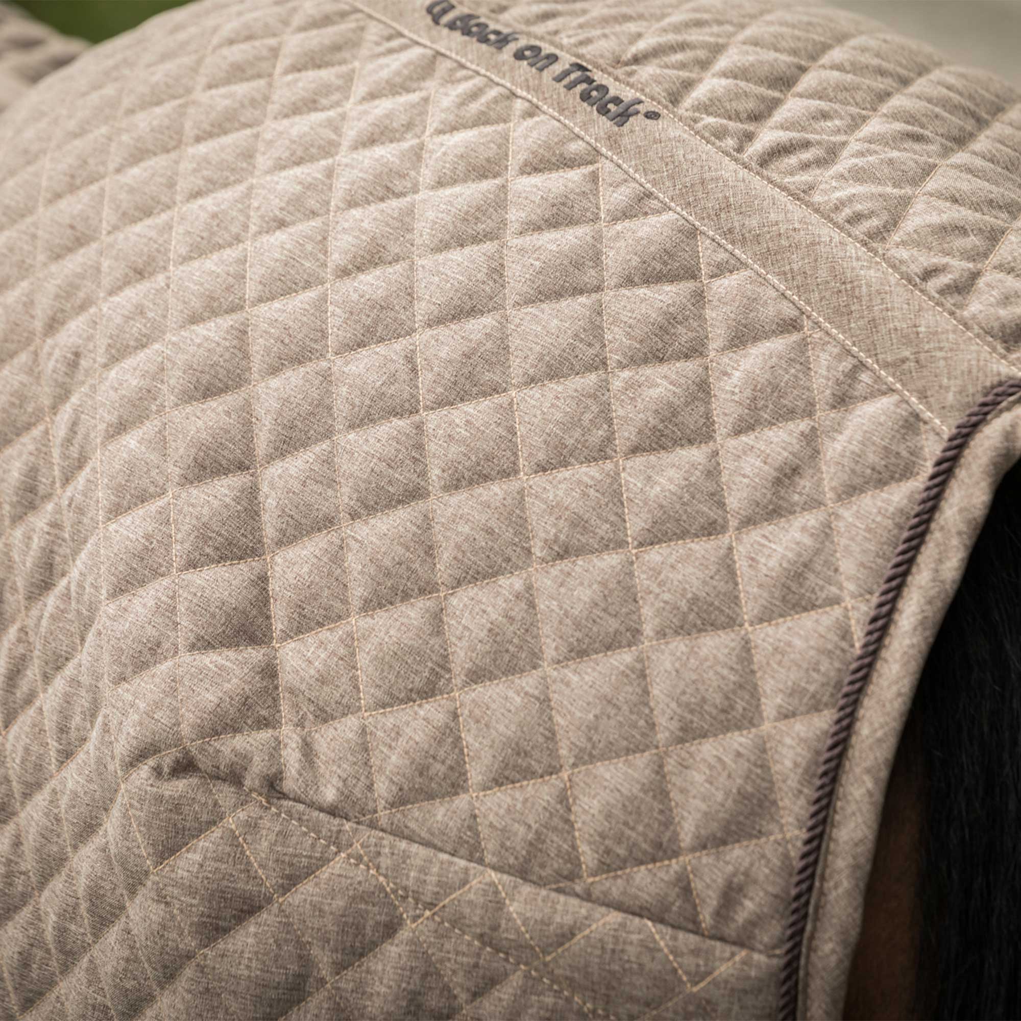 Back on Track Haze Collection Show Quilt, Brown