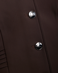 Montar MoKately Competition Jacket with Pintucks, Brown