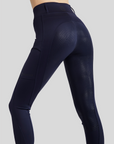 Montar MoZoe Ladies Compression Pull On Full Grip Leggings, Dark Navy