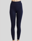 Montar MoZoe Ladies Compression Pull On Full Grip Leggings, Dark Navy