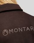 Montar MoNaja Rosegold Full Zip Sweatshirt, Brown