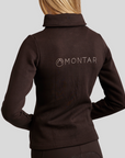 Montar MoNaja Rosegold Full Zip Sweatshirt, Brown