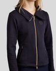 Montar MoNaja Rosegold Full Zip Sweatshirt, Dark Navy