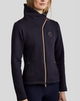 Montar MoNaja Rosegold Full Zip Sweatshirt, Dark Navy