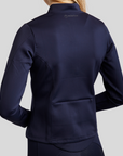 Montar MoZoe Ladies Compression Full Zip Lightweight Jacket, Dark Navy