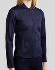 Montar MoZoe Ladies Compression Full Zip Lightweight Jacket, Dark Navy