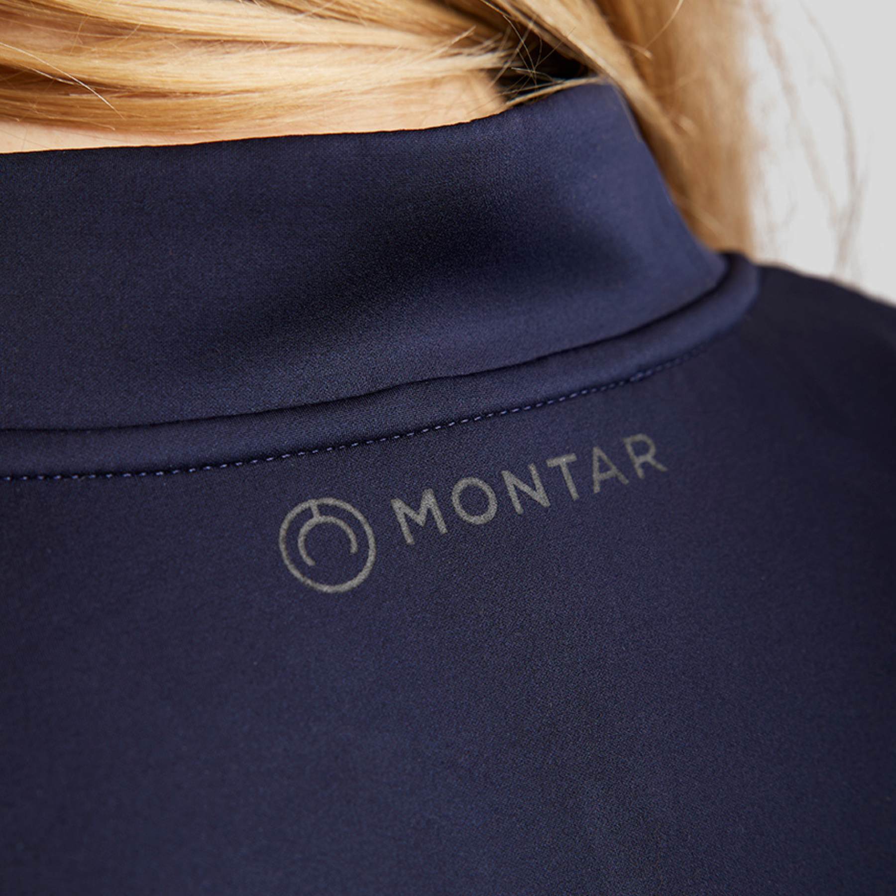 Montar MoZoe Ladies Compression Full Zip Lightweight Jacket, Dark Navy