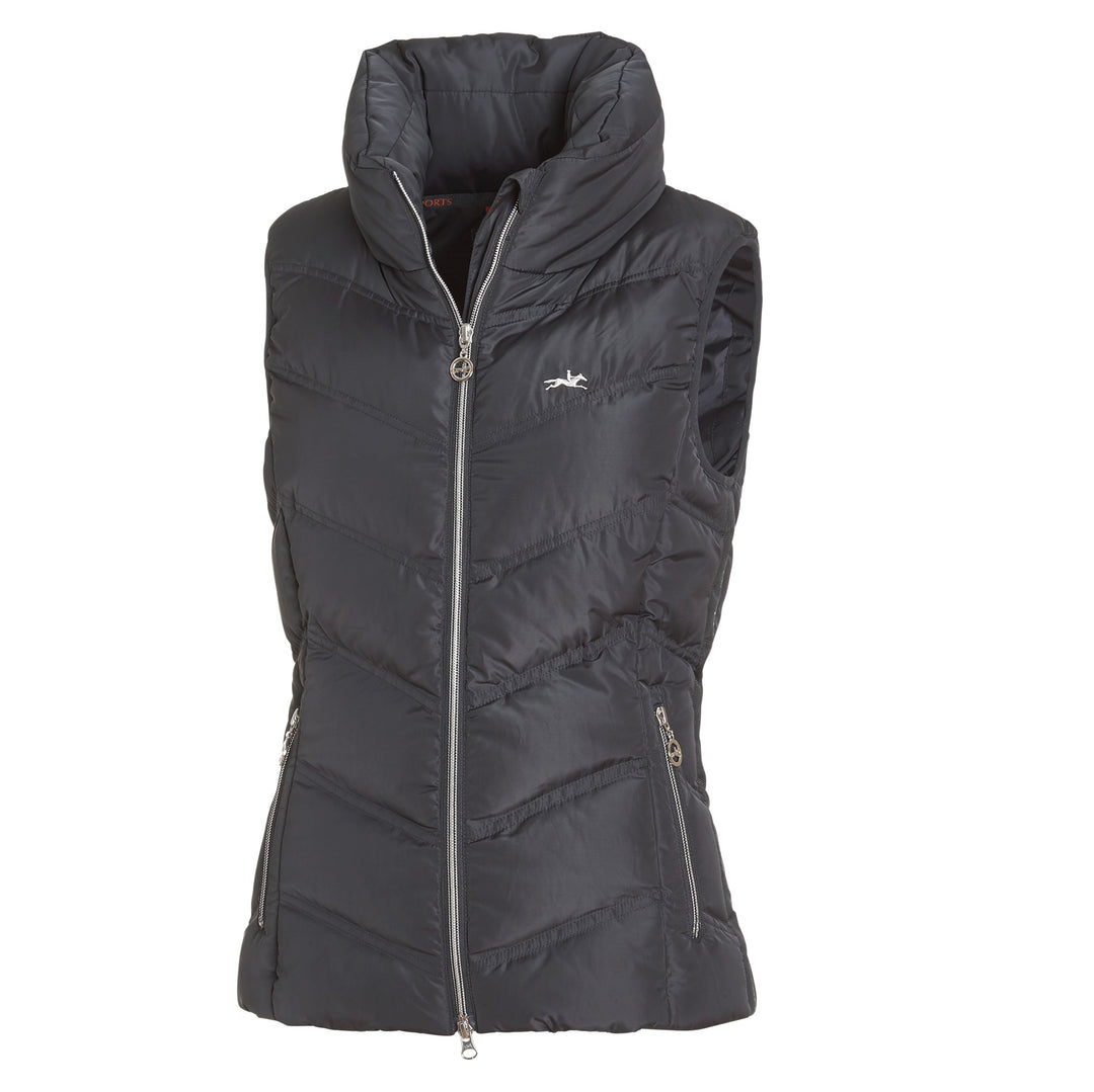 Schockemohle Marleen Style Ladies Winter Vest, Graphite