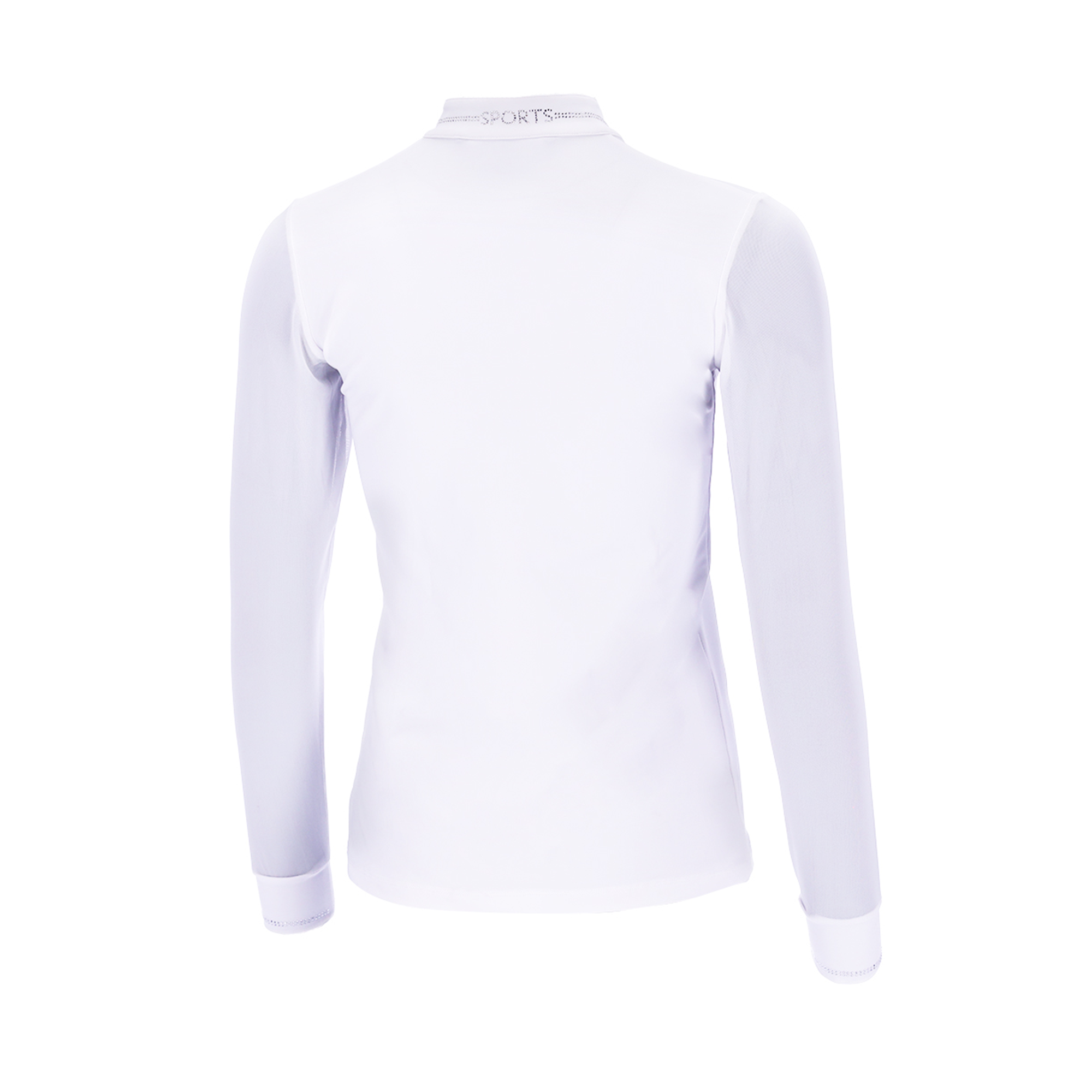 Schockemohle SPAnouk Style Ladies Long Sleeve Competition Shirt, White