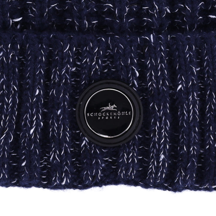 Schockemohle Melange Beanie, Deep Night