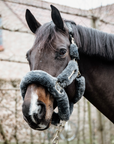 Kentucky Horsewear Sheepskin Shipping Halter, Gray