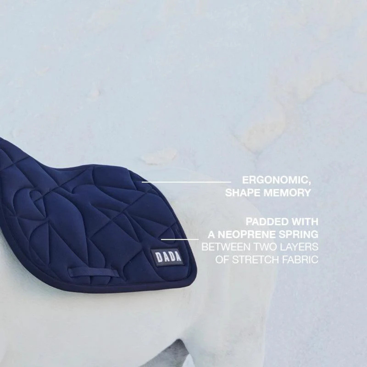 Dada Sport Fit For Fun Saddle Pad, Marine