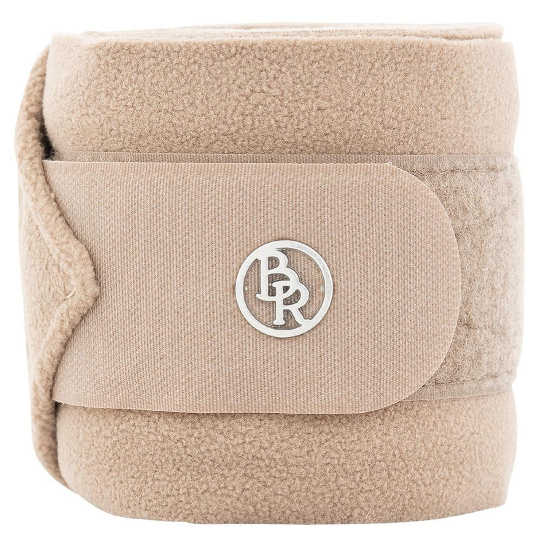 BR Equestrian Fleece Bandages Dila, Taupe Gray