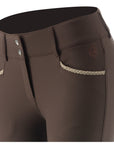 Equinavia Madeleine Womens Knee Patch Breeches, Earth Brown