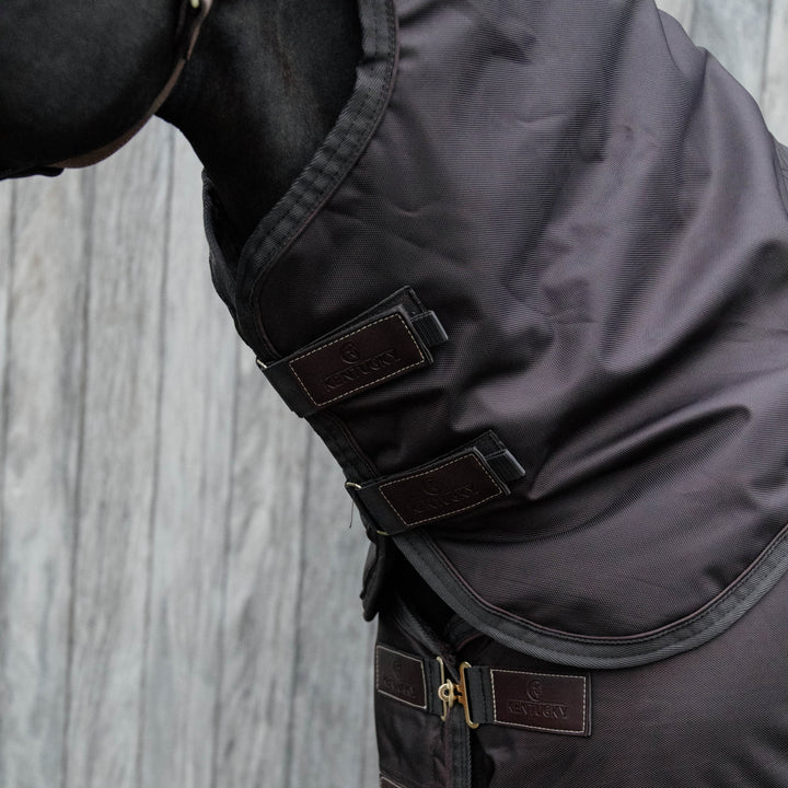 Kentucky Horsewear Neck All Weather Waterproof Pro 150g, Brown