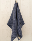 Sixteen Cypress Cotton Waffle Stable Towel, Indigo