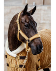 Kentucky Horsewear Velvet Halter, Mustard