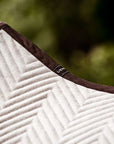 L'Evoine Alpaca Jump Saddle Pad, Linen